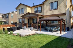 Concrete Patio & Pergola