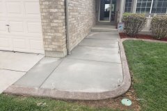 Concrete Front Walk