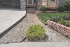 Front Walkway in Progress