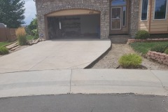 Front Walkway in Progress