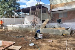 Back Patio in Progress
