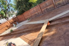 Colored Stamped Concrete Patio