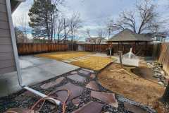 Concrete Patio & Steppers