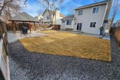 Patio, Sod & Rock