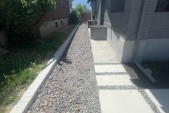 Poured in Place Concrete Steppers