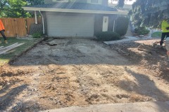 Driveway in Progress